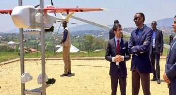 Rwanda flaunts drone technology advancement at World Economic Forum 2018