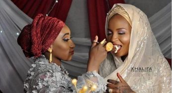 Modern day polygamy in Nigeria west Africa first wife feeding second wife goes viral