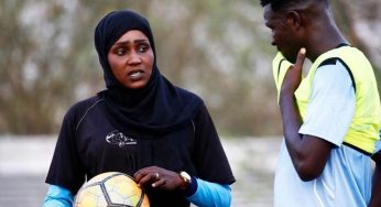 Salma al-Majidi is first woman to coach a male football club in Sudan