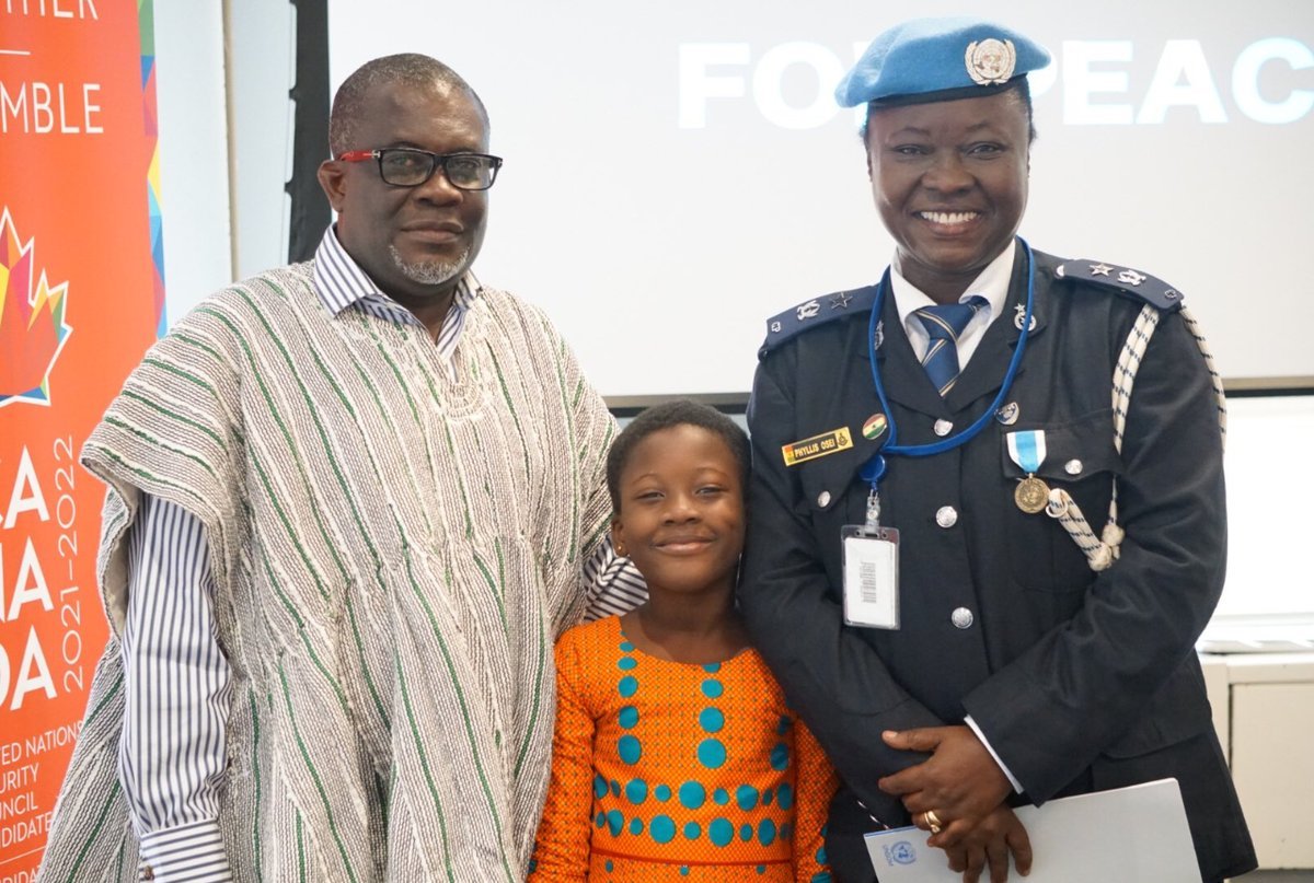 Ghanaian policewoman wins UN Female Police Officer of the Year award ...